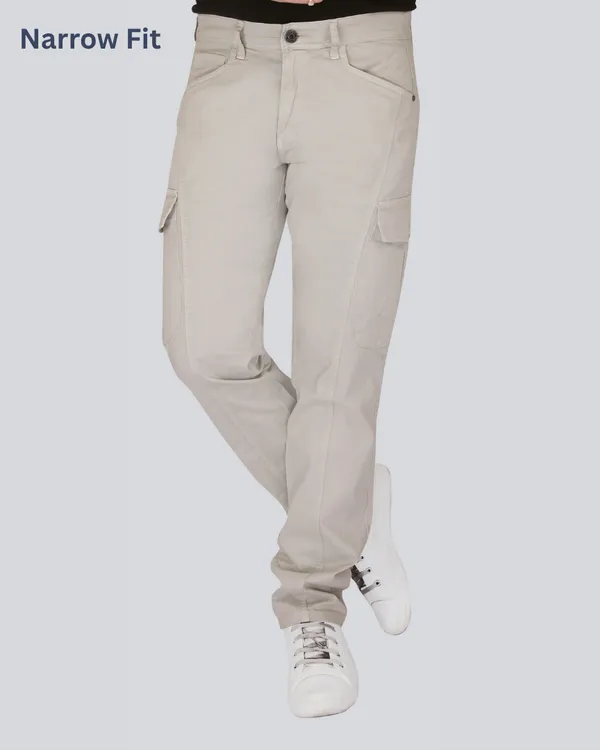 Grey_Cotton_Narrow_Fit_Cargo_Pants_For_Men