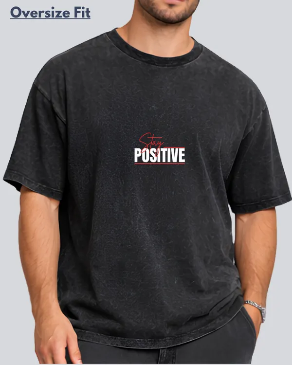 Minilistic_Printed_Stay_Positive_Black_Acidwash_Oversize_Streetwear_T-Shirt_For_Men