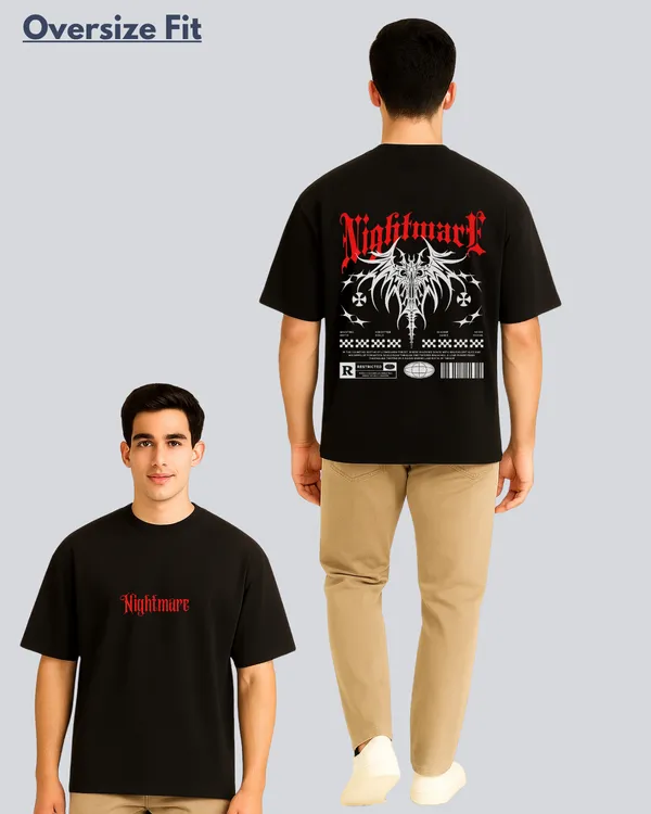 Printed_Nightmare_Streetwear_Black_Oversize_Fit_T-Shirt_For_Men