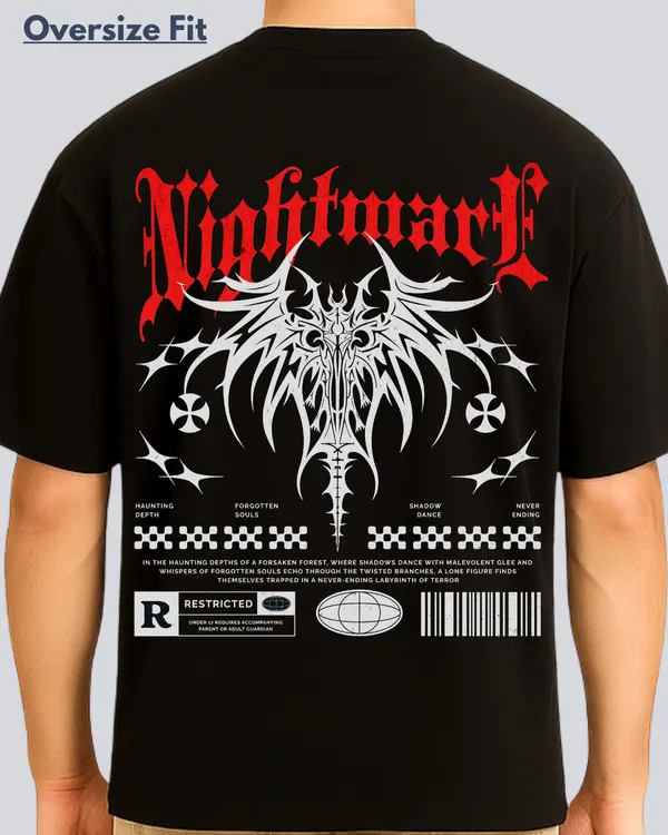 Printed_Nightmare_Streetwear_Black_Oversize_Fit_T-Shirt_For_Men