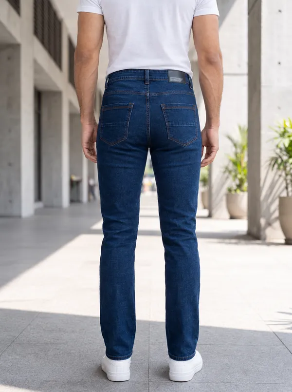 Proud_Dobby_DNX_Blue_Comfort_Fit_Jeans_for_Men