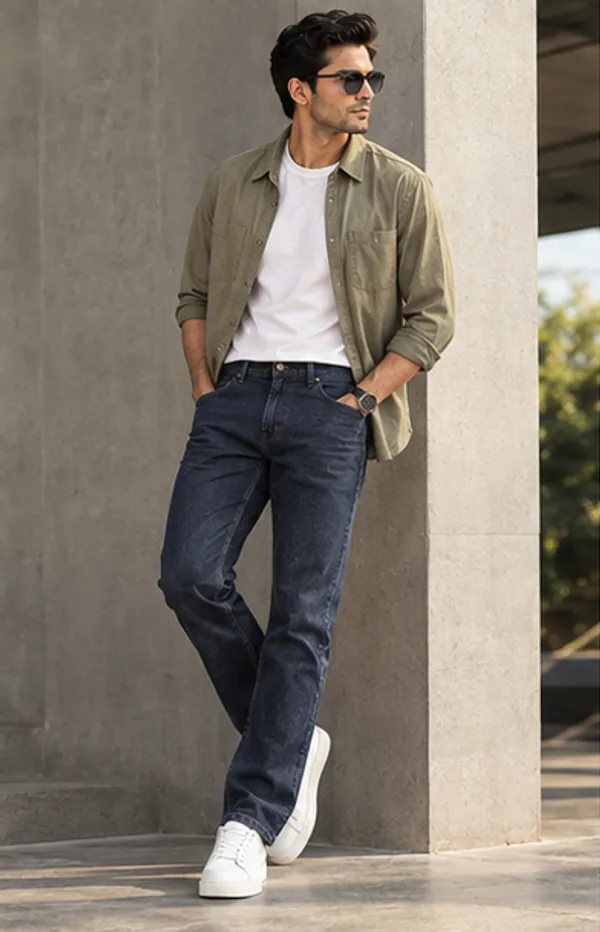 Proud_Teal_Blue_Comfort_Fit_Jeans_for_Men