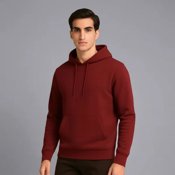 Maroon_Cotton_Regular_Fit_Hoodie_For_Men