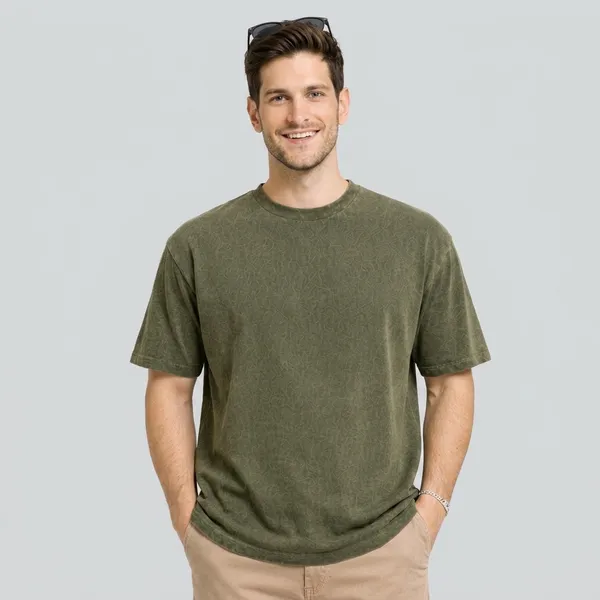 Plain_Acid_Wash_Olive_Green_Oversize_Streetwear_T-Shirt_For_Men
