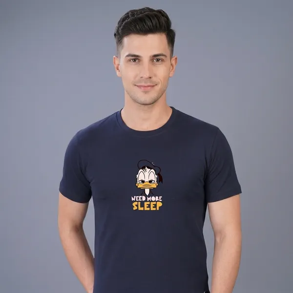 Navy_Blue_Cotton_Printed_Round_Neck_T-Shirt_For_Men