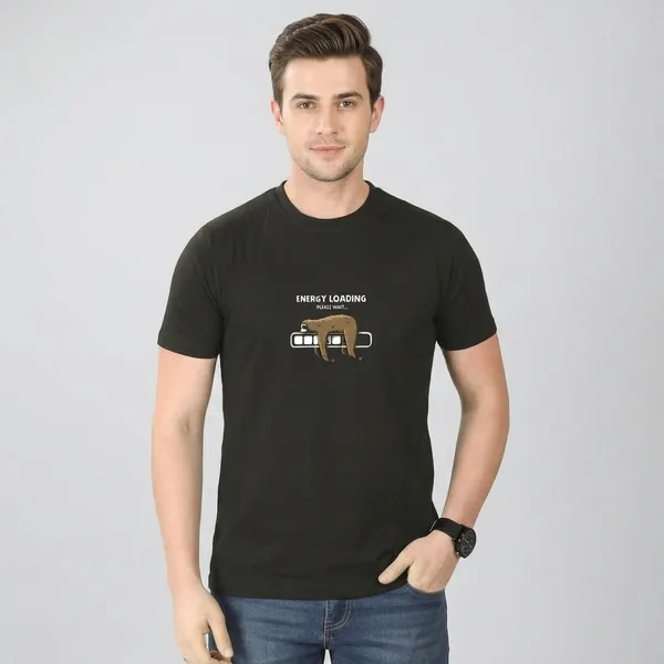 Black_Cotton_Printed_Round_Crew_Neck_T-Shirt_For_Men