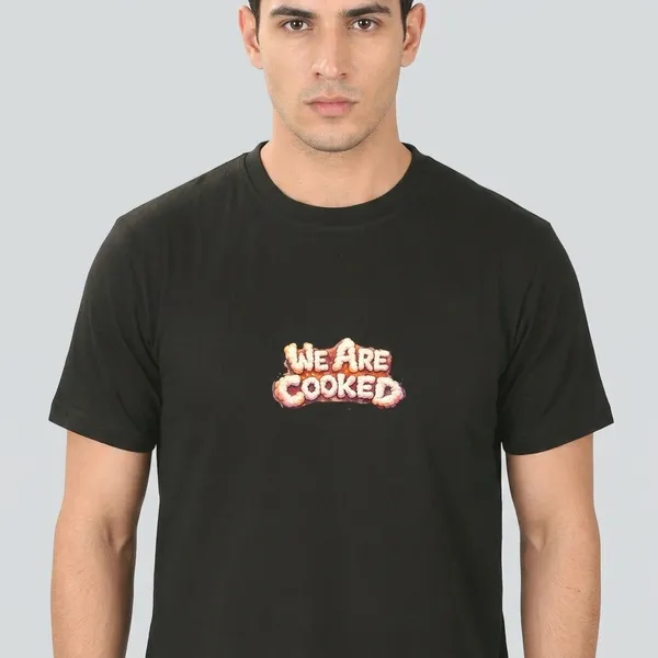 Black_Cotton_Printed_Round_Crew_Neck_T-Shirt_For_Men