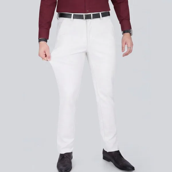 White_Cotton_Blend_Narrow_Fit_Formal_Trousers_For_Men