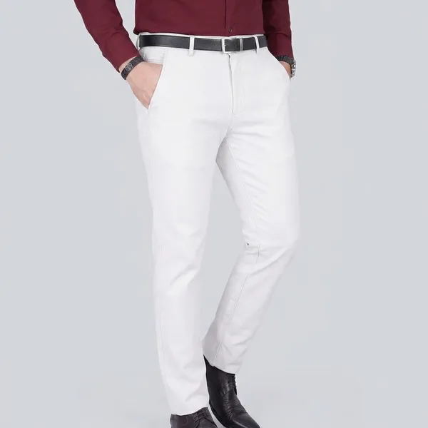 White_Cotton_Blend_Narrow_Fit_Formal_Trousers_For_Men