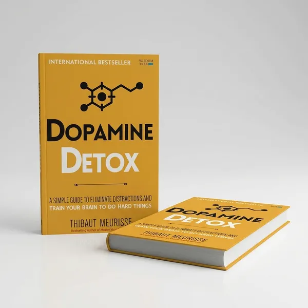 Dopamine_Detox:_A_Short_Guide_To_Remove_Distractions_And_Get_Your_Brain_To_Do_Hard_Things_By_Thibaut_Meurisse(Original_Book)_-_Pack_Of_2