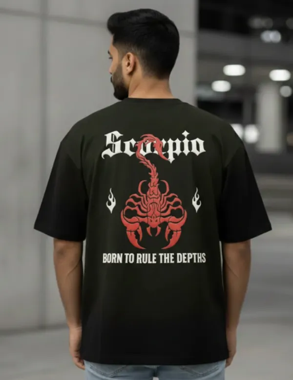 Black_Cotton_Oversized_Scorpion_Graphic_T-Shirt_For_Men