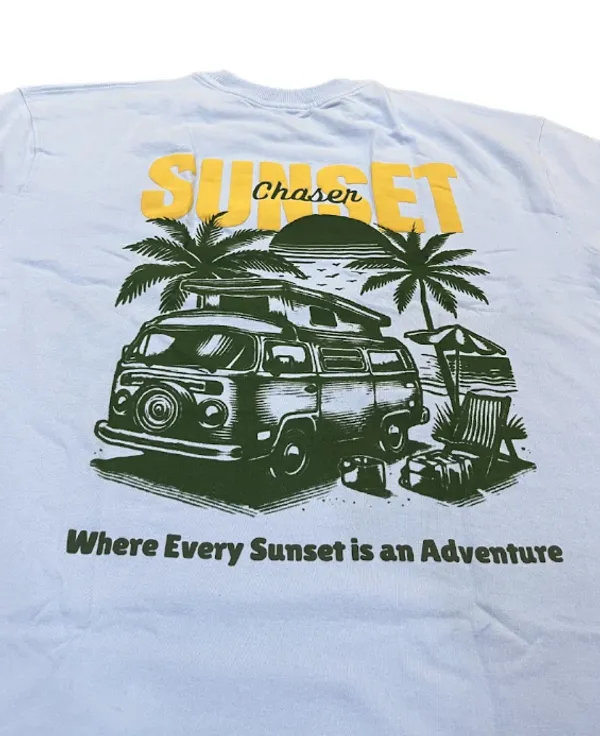 Light_Blue_Cotton_Blend_Oversized_Crew_Neck_T-Shirt_For_Men