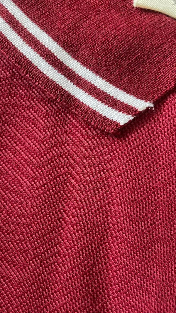 Maroon_Cotton_Regular_Fit_Tipped_Collar_Polo_T-Shirt_For_Men
