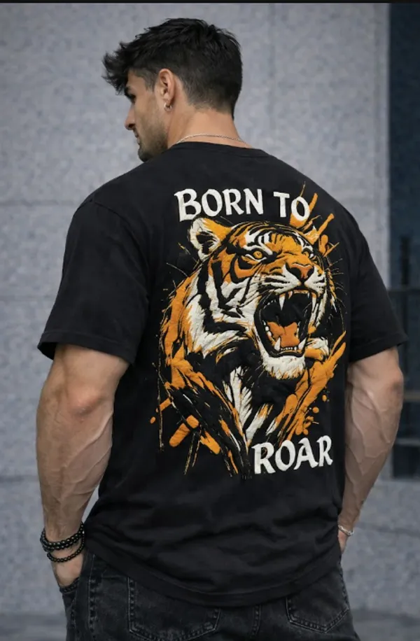 Black_Cotton_Blend_Oversized_Graphic_T-Shirt_For_Men