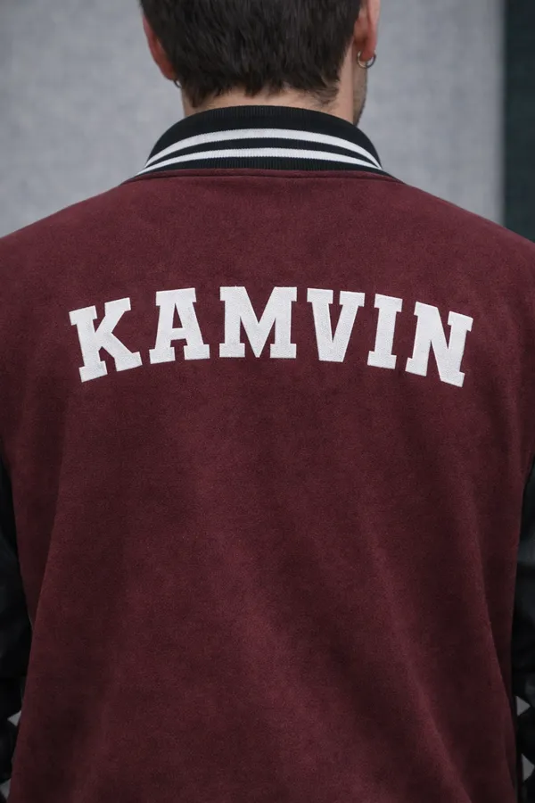 Maroon_Faux_Leather_Fleece_Varsity_Jacket_For_Men