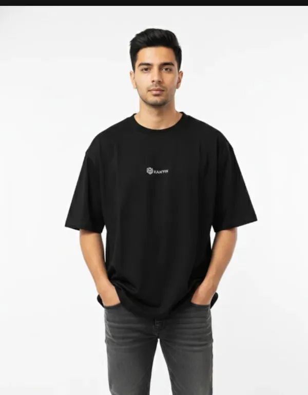 Black_Cotton_Blend_Oversized_Graphic_T-Shirt_For_Men