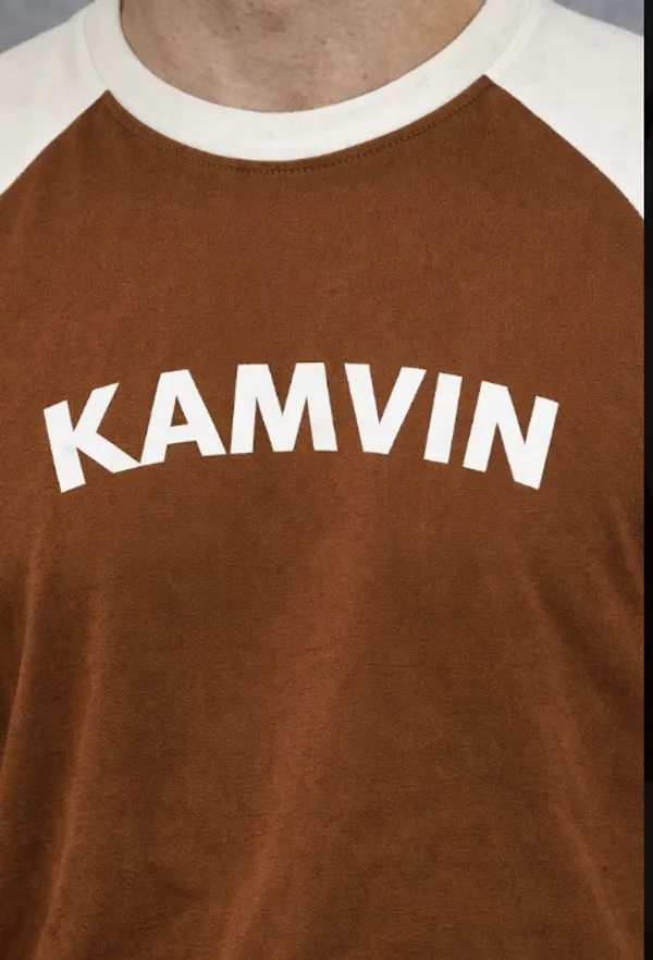 Brown_And_White_Cotton_Oversized_Donut_Graphic_T-Shirt_For_Men