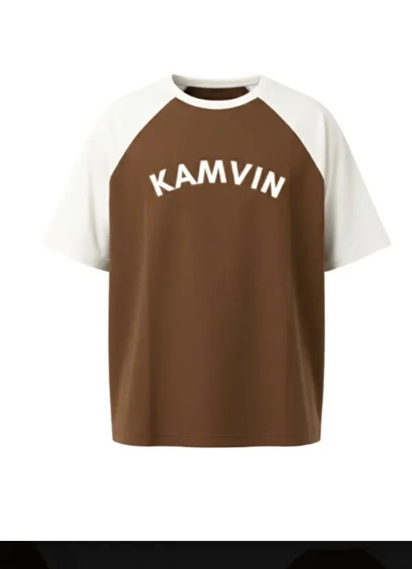 Brown_And_White_Cotton_Oversized_Donut_Graphic_T-Shirt_For_Men