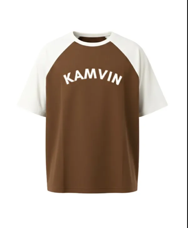 Brown_And_White_Cotton_Oversized_Donut_Graphic_T-Shirt_For_Men