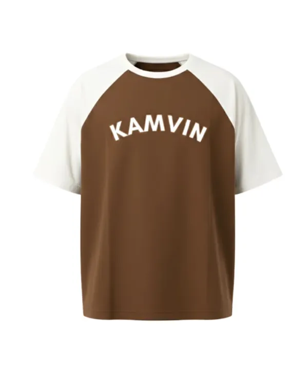 Brown_And_White_Cotton_Oversized_Donut_Graphic_T-Shirt_For_Men