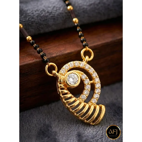 Gold_Copper_Black_Bead_Chain_Pendant_Mangalsutra_Necklace_For_Women
