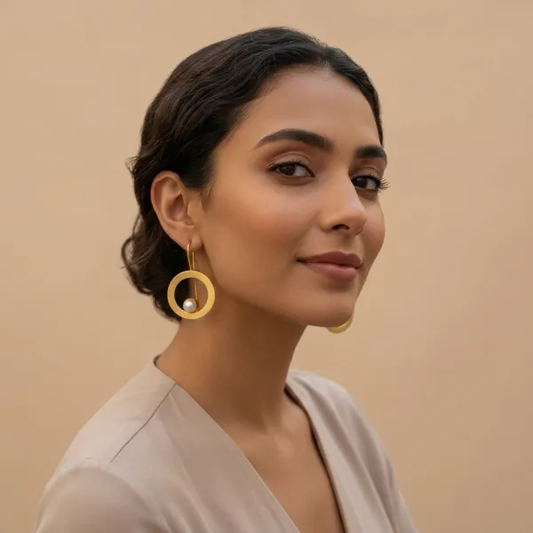 Gold_Brass_Geometric_Pearl_Halo_Drop_Danglers_For_Women