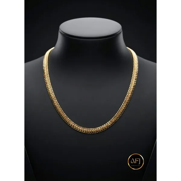Men's_Gold_Anti-Tarnish_Stainless_Steel_Curb_/_Cuban_Link_Chain_Necklace
