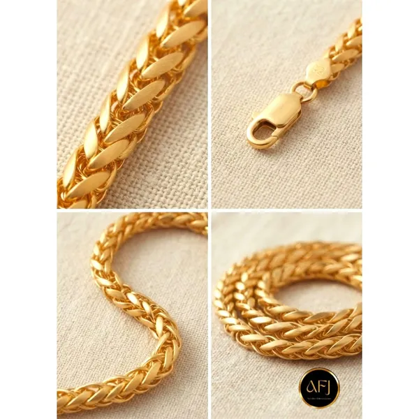 Men's_Gold_Anti-Tarnish_Stainless_Steel_Wheat_/_Franco_Chain_Necklace