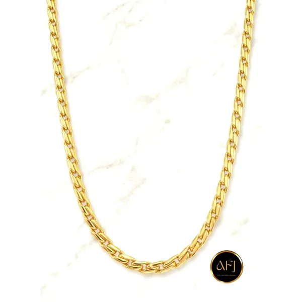 Men's_Gold_Anti-Tarnish_Stainless_Steel_Heavy_Rope_Chain_Necklace