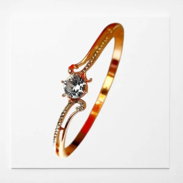 Rose_Gold_Stainless_Steel_Solitaire_Wave_Crystal_Kada_For_Women
