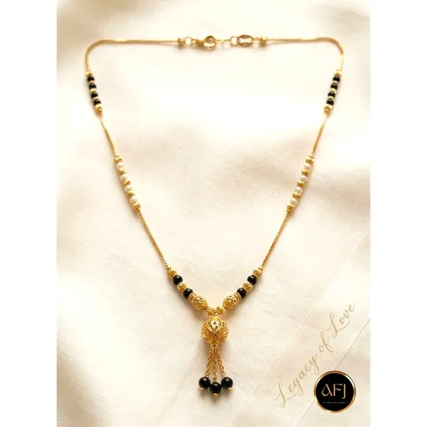 Gold_Copper_Black_Bead_Chain_Mangalsutra_Necklace_For_Women