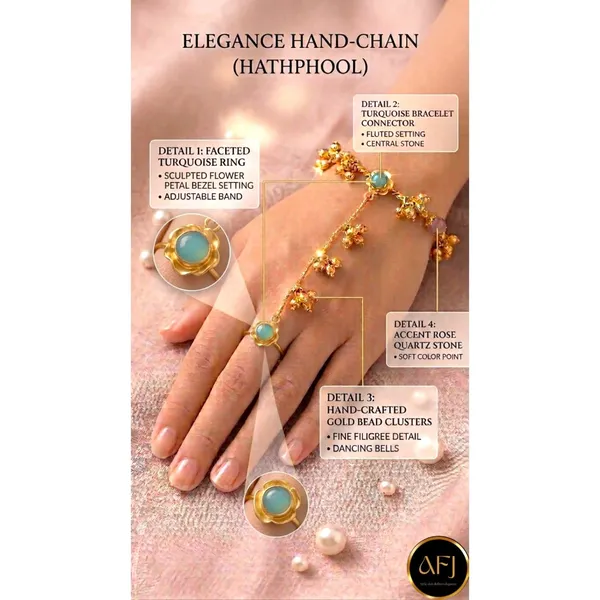 Gold_Brass_Turquoise_Stone_Hand_Chain_Bracelet_With_Adjustable_Ring_For_Women