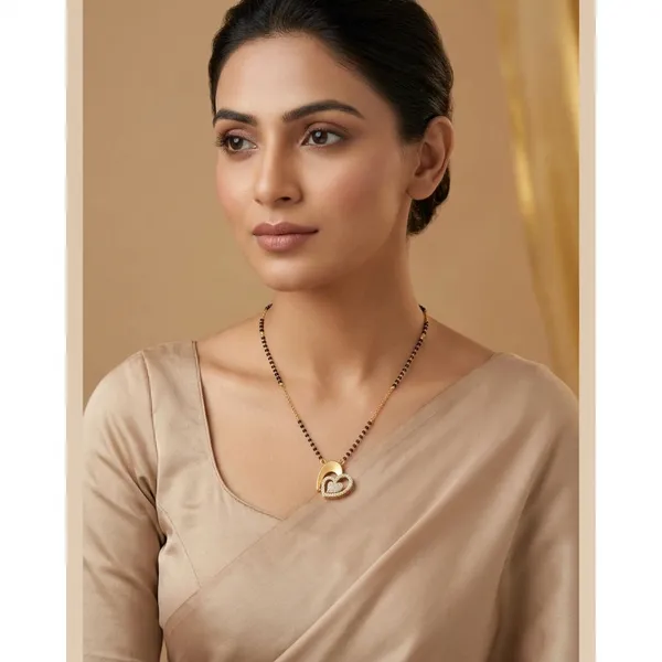 Gold_Copper_Double_Heart_Black_Bead_Mangalsutra_Necklace_For_Women