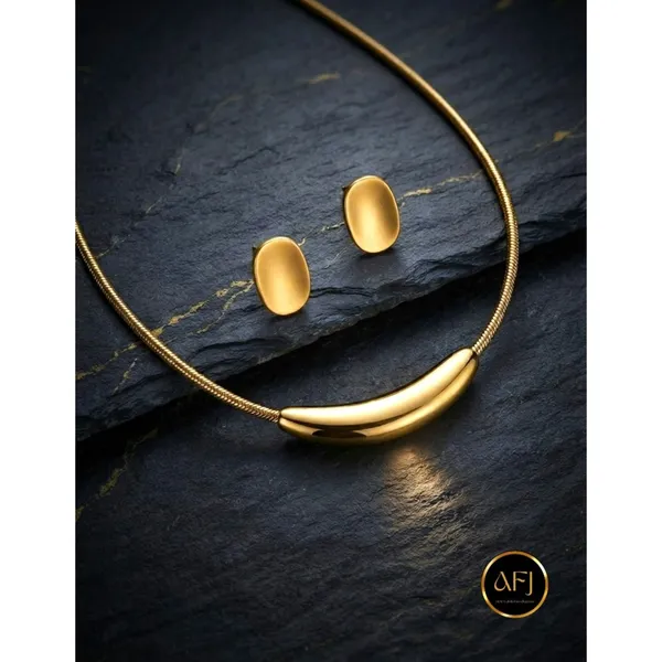 Anti-Tarnish_Minimalist_Snake_Chain_Choker_Jewelry_Set_for_Women