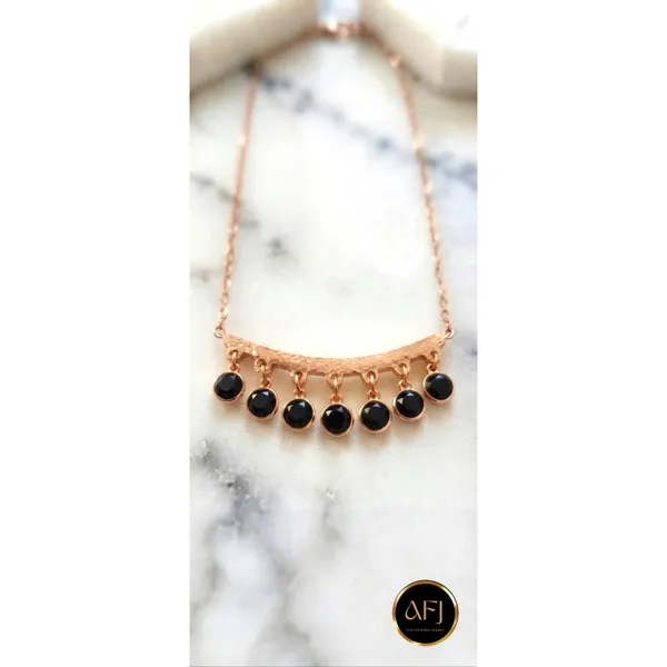 Midnight_Charm_Rose_Gold_Stainless_Steel_Statement_Necklace