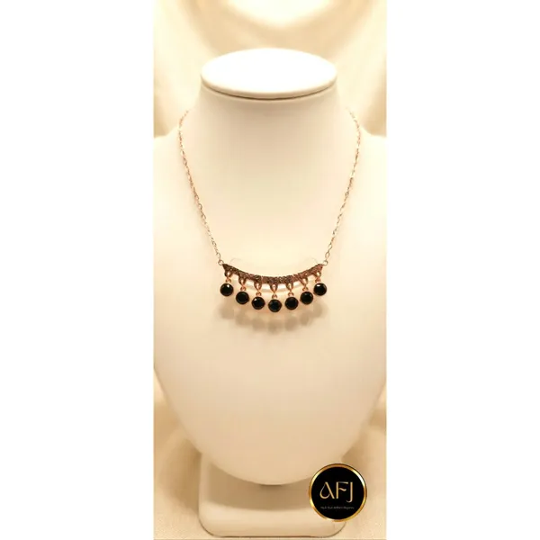 Midnight_Charm_Rose_Gold_Stainless_Steel_Statement_Necklace