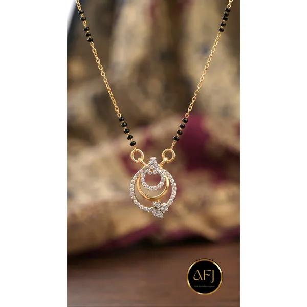Celestial_Sparkle_18K_Gold_Plated_CZ_Mangalsutra