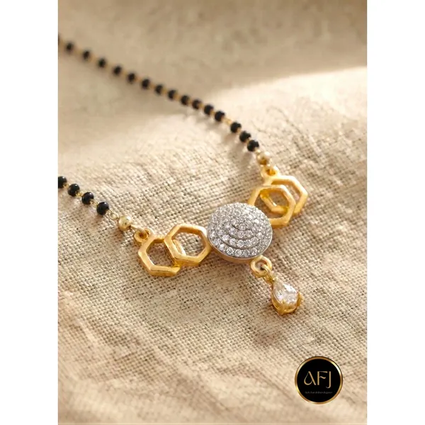 Golden_Orb_Radiance:_18K_Gold_Plated_CZ_Sphere_Mangalsutra