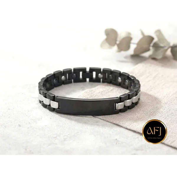 Shadow_Edge:_Anti-Tarnish_Men's_Dual-Tone_Stainless_Steel_Magnetic_Link_Bracelet