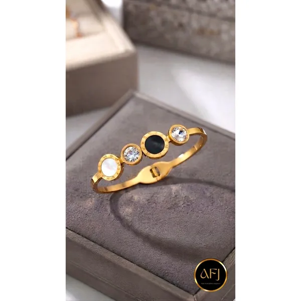 Roman_Numeral_Front-Open_Kada_Bracelet_|_Anti-Tarnish_Stainless_Steel