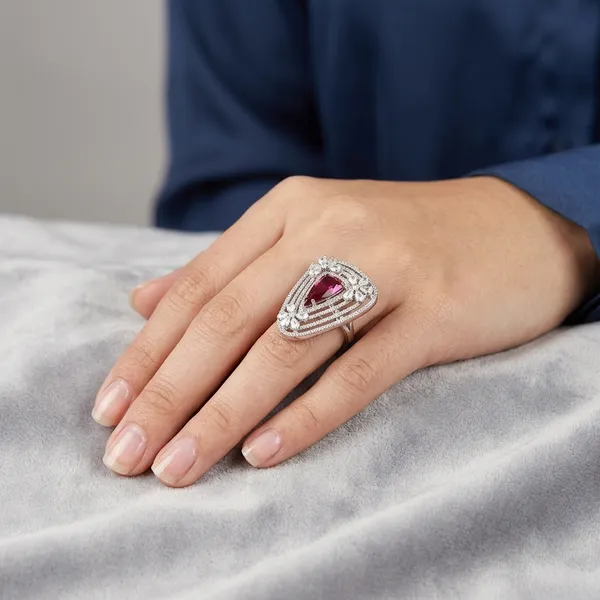 Pink_And_Clear_Brass_Ruby_Stone_Cocktail_Ring_For_Women