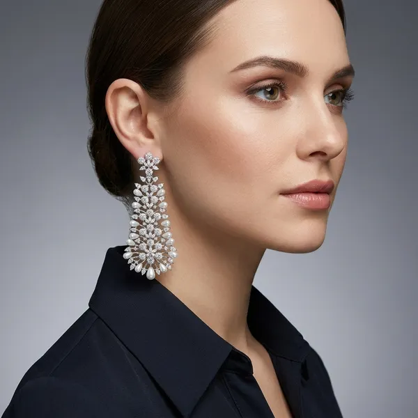 Silver_Brass_Crystal_Pearl_Drop_Earrings_For_Women