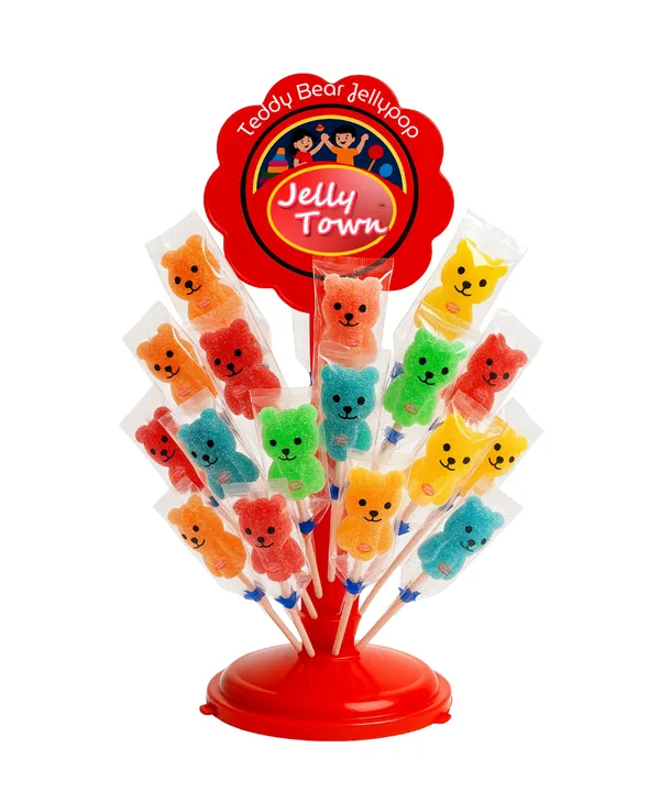 Jelly_Town_Teddy_Bear_Shaped_Assorted_Jelly_Pop_Pack_Of_50