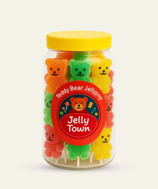 Jelly_Town_Teddy_Bear_Shaped_Assorted_Jelly_Pop_Pack_Of_50