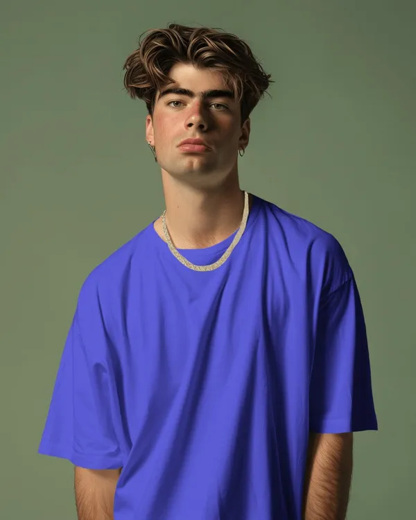 Backbencher_Men_S_Printed_Oversized_T_Shirt_Kakashi_Sensei_Edition_Ink_Blue