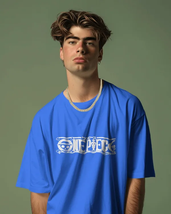 Backbencher_Men_S_Printed_Oversized_T_Shirt_One_Piece_Edition_Ink_Blue