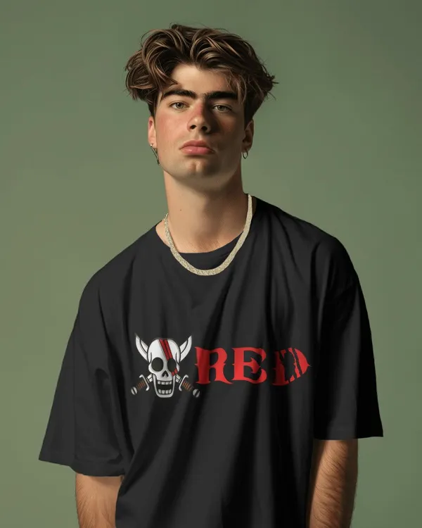 Backbencher_Premium_Men_S_Oversized_T_Shirt_Printed_Red_Edition_Ink_Black