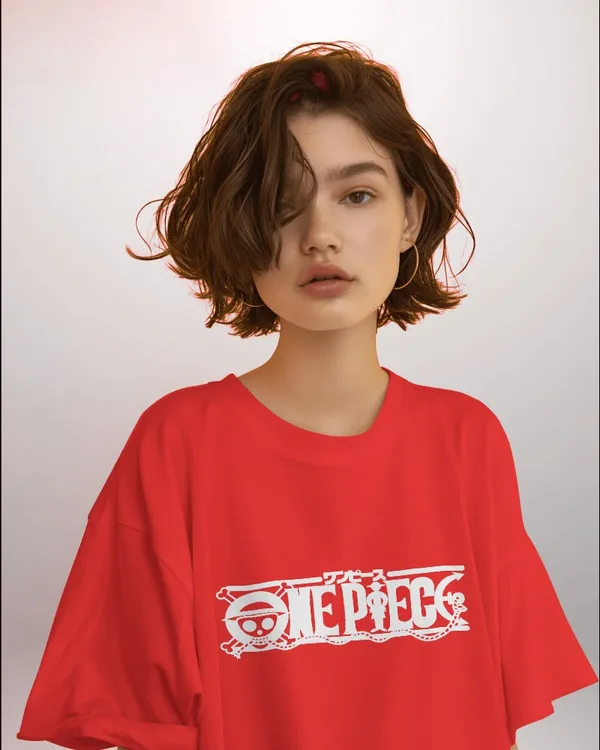 Backbencher_Women_S_Printed_Oversized_T_Shirt_One_Piece_Edition_Ink_Red