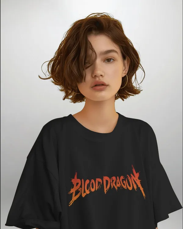 Backbencher_Women_S_Printed_Oversized_T_Shirt_Blood_Dragon_Edition_Ink_Black