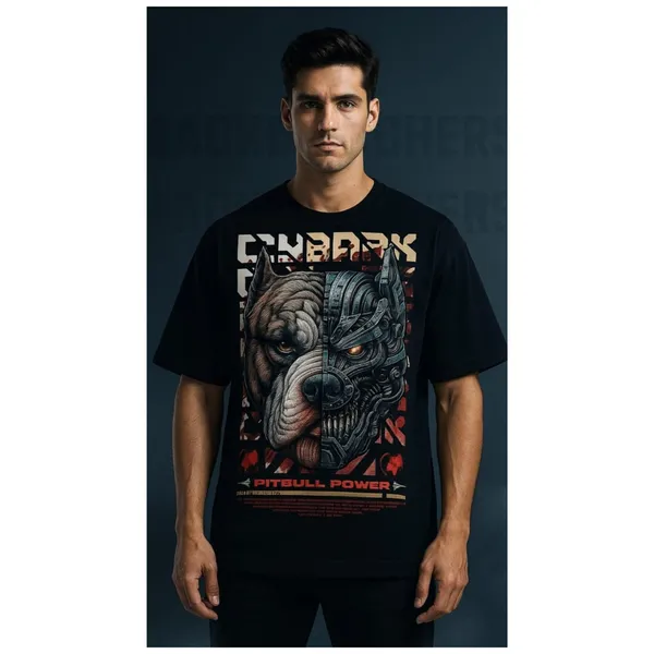 Pitbull_Power_T_Shirt_Black